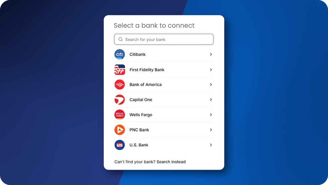 aggregated accounts widget
